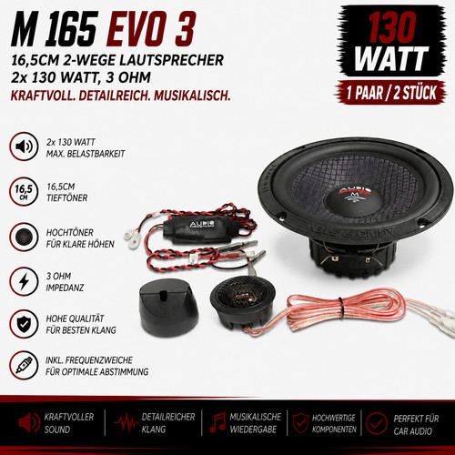 Audio system 165 - system, m