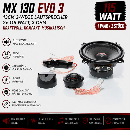 Audio system 130 evo 3 - mx,